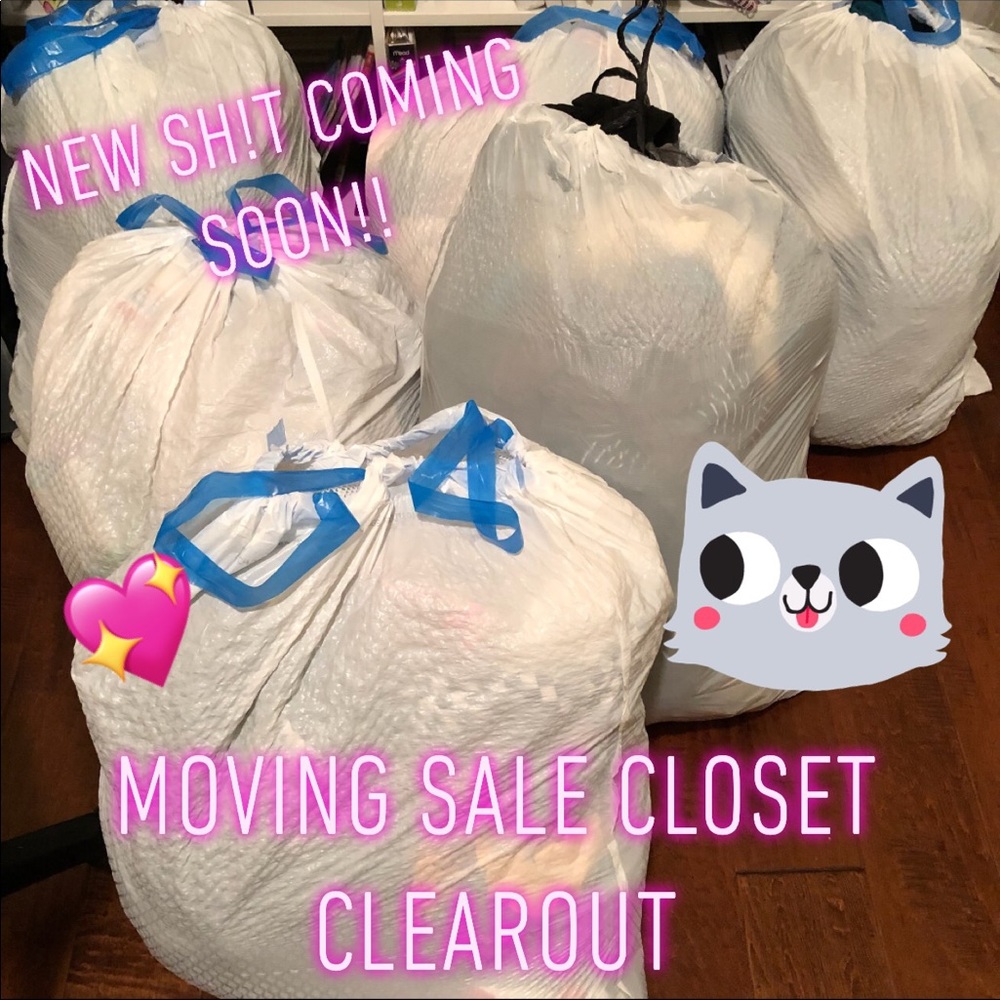 MOVING SALE!!! New stuff coming soon!!!